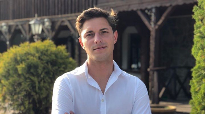 Игрок брестского  «Строителя»