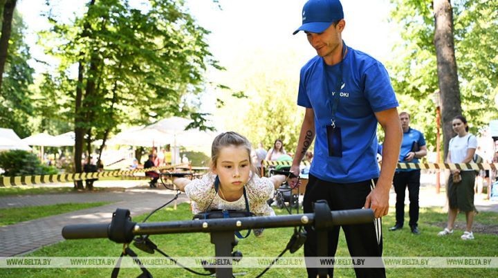 В Кобрине проходит культурно-спортивный фестиваль «Вытокі»