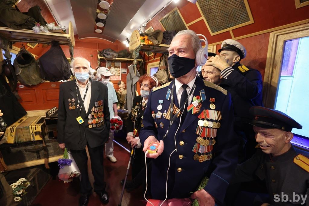 «Поезд Победы» прибыл в столицу. В Бресте «Поезд Победы» будет с 21 по 24 июня