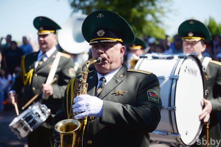 Новобранцы-пограничники приняли присягу в Брестской крепости. Фоторепортаж