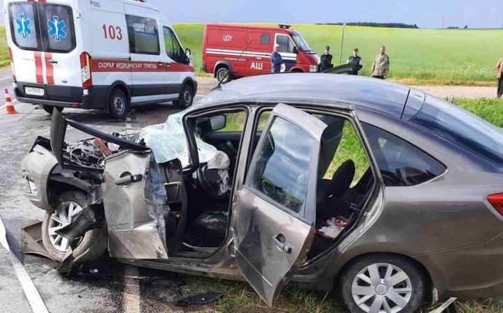 В Брестской области произошло серьёзное ДТП с участием трактора