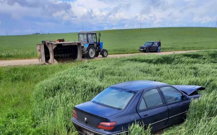 В Брестской области произошло серьёзное ДТП с участием трактора