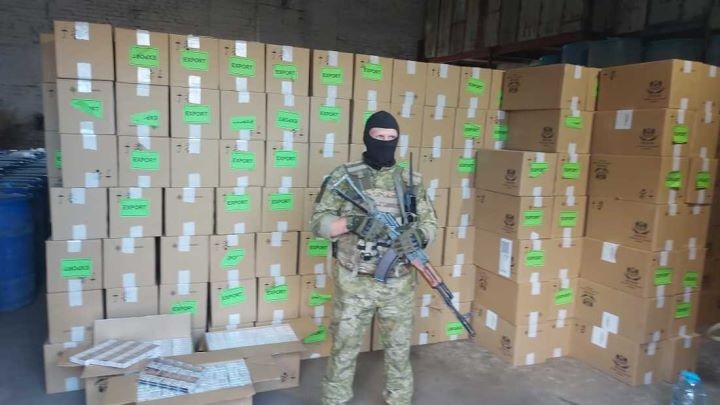Украина задержала крупную партию белорусских сигарет