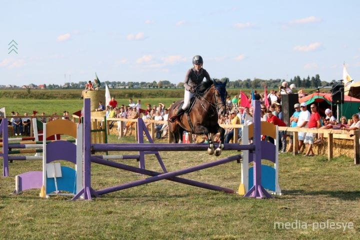 500 кг овса достались лошади по кличке Медведь. В Брестской области прошли соревнования на конных упряжках