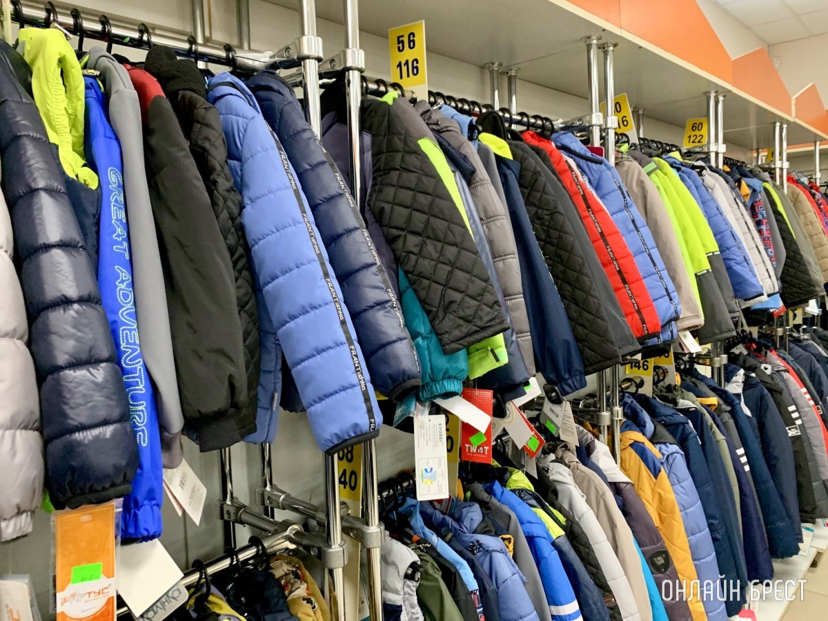 Осенние коллекции в «Детском мире» на Советской в Бресте