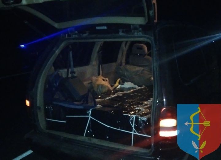 В Пинском районе сотрудники ГАИ остановили жителя Бреста, который перевозил крупную партию сигарет