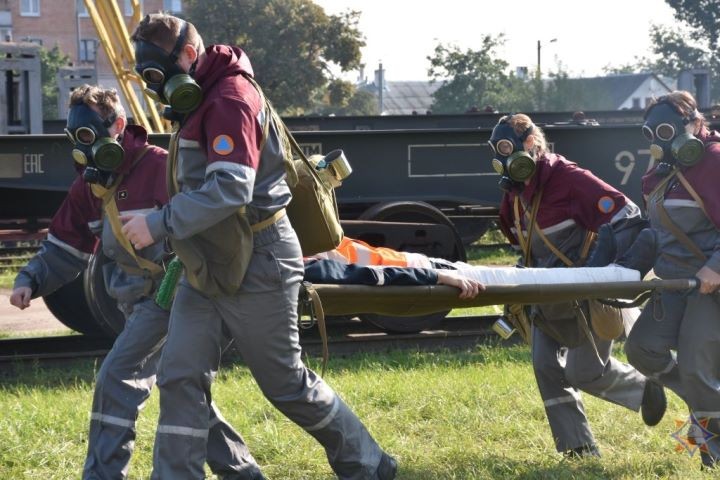 Оперативно ликвидировали аварийную ситуацию: учения на станции Брест-Полесский