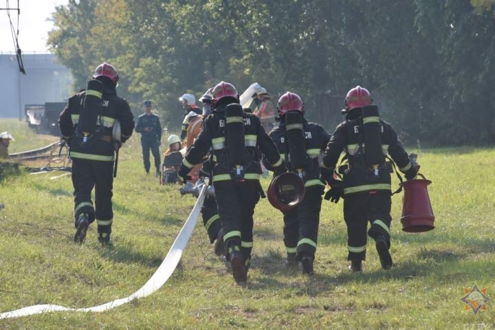 Оперативно ликвидировали аварийную ситуацию: учения на станции Брест-Полесский