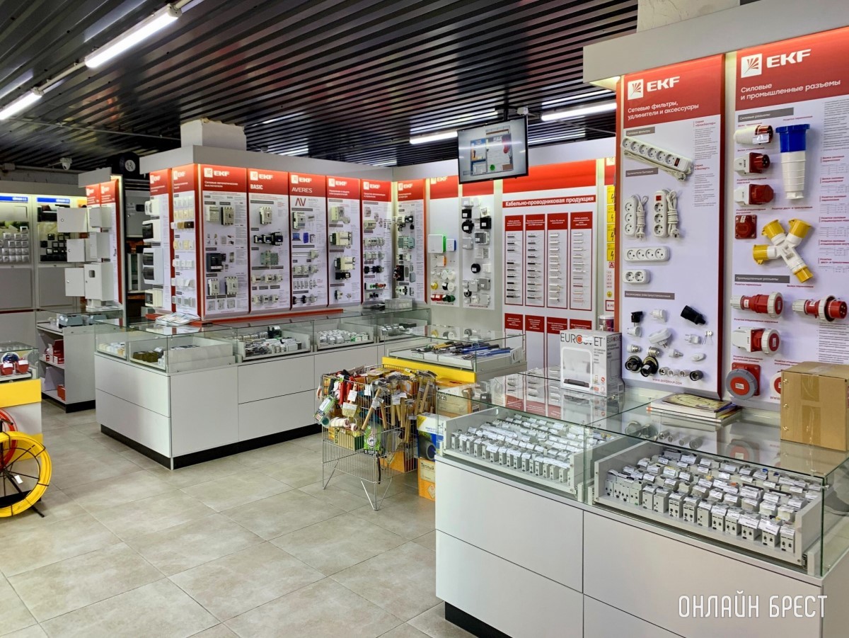 Здесь ВСЯ ЭЛЕКТРИКА для вашего дома! В большом магазине на Пушкинской в Бресте обслуживают под ключ