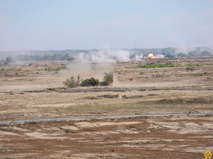 Под Брестом отработали новые формы и методы борьбы с беспилотными летательными аппаратами