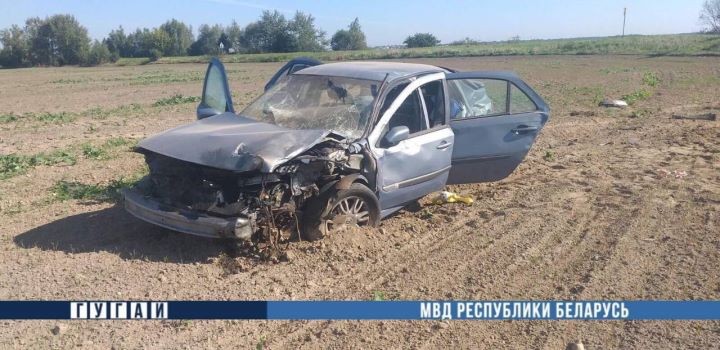 В Брестской области «Дэу Матиз» столкнулся с «Рено»