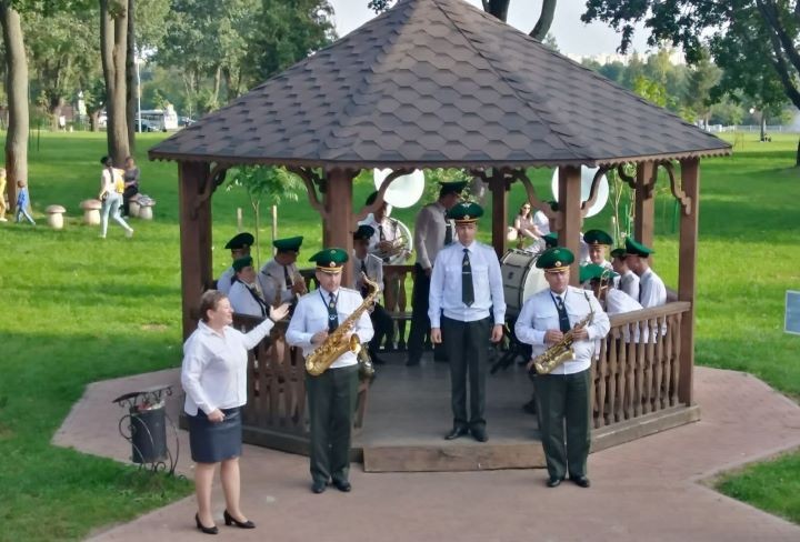 В Бресте в Городском саду вновь звучала духовая музыка