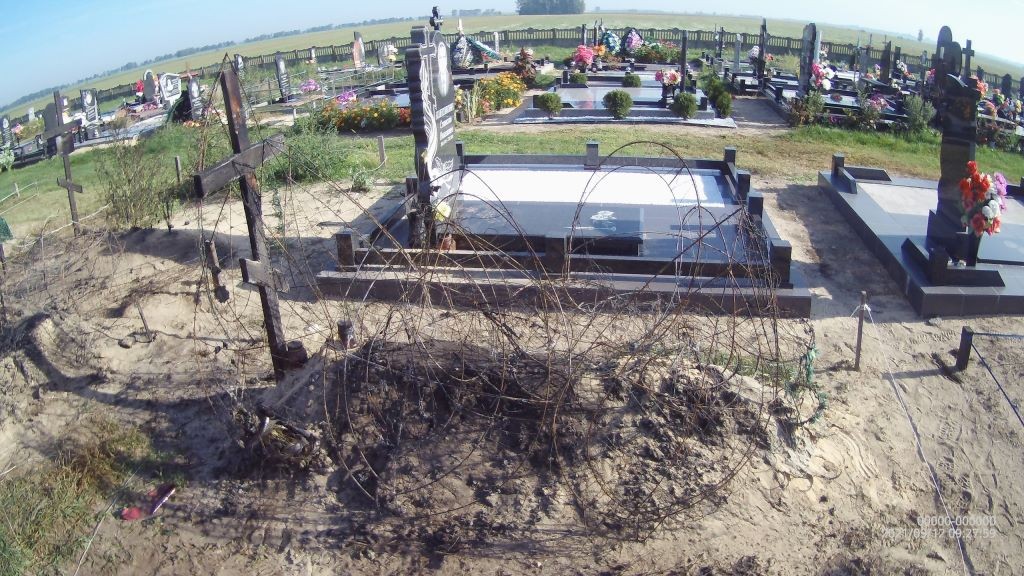 Пожар на кладбище произошел в Ганцевичском районе