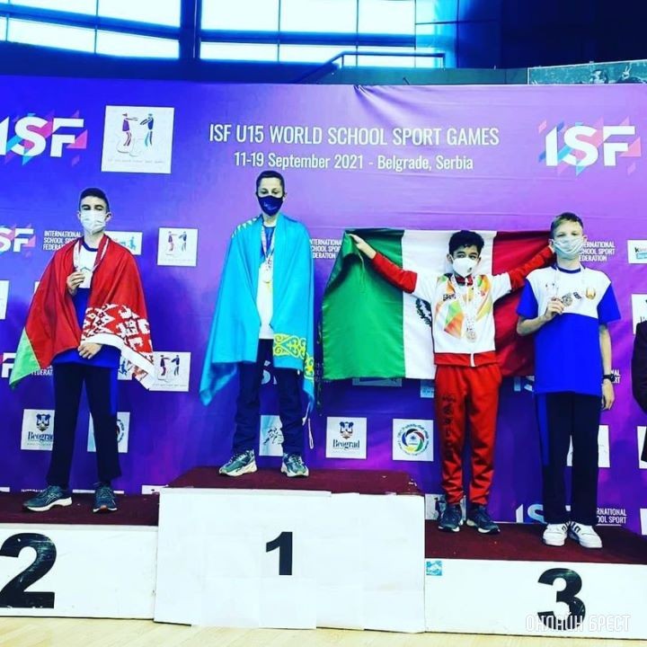 Юный брестчанин завоевал «серебро» по таэквондо на Всемирных школьных спортивных играх.