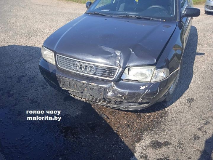 Две «Ауди» не разъехались в Малоритском районе