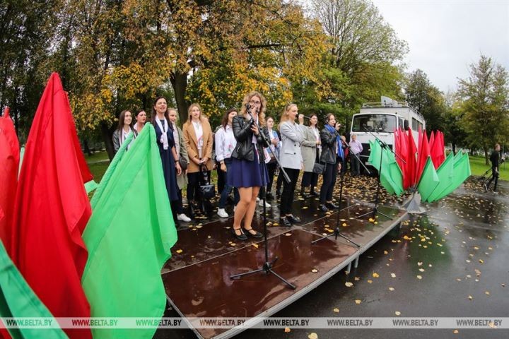 Акция «Мы едины» прошла в Бресте