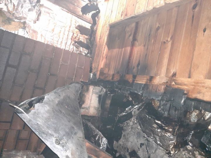 В Бресте на ул. Советских Пограничников горела баня