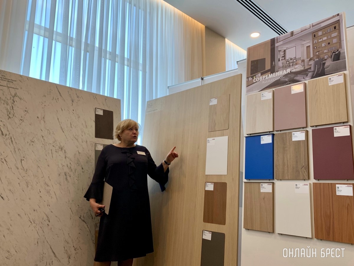 «Авантаж трейд» – официальный дилер компании EGGER – представил в Бресте новую коллекцию декоров для производства мебели 2020-2023. Фотообзор