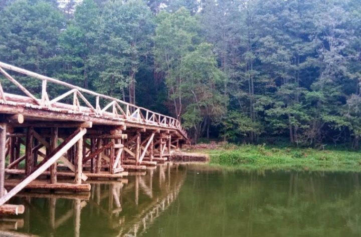 Пинские понтонщики соорудили мост для съёмок фильма