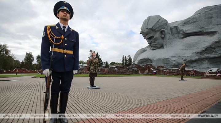 Линейка памяти прошла в Брестской крепости