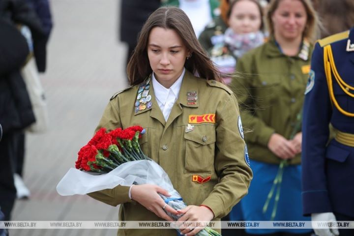 Линейка памяти прошла в Брестской крепости