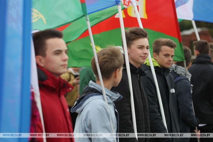 Линейка памяти прошла в Брестской крепости