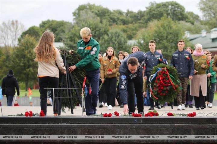 Линейка памяти прошла в Брестской крепости