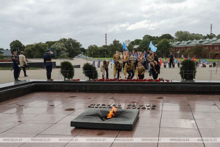 Линейка памяти прошла в Брестской крепости