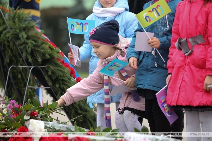 Линейка памяти прошла в Брестской крепости