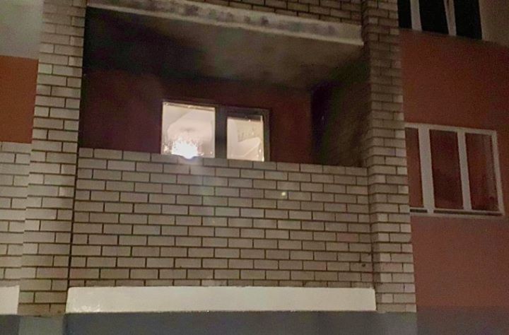 Ночью в Березе горела квартира