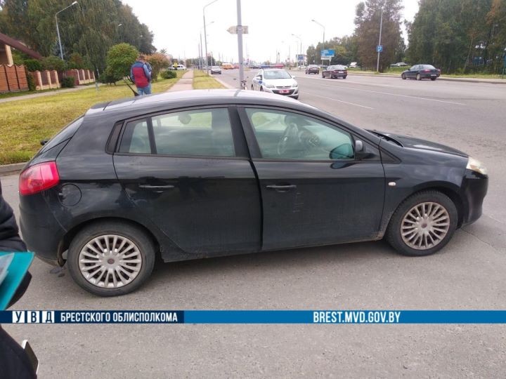 В Бресте автоледи совершила наезд на велосипедистку