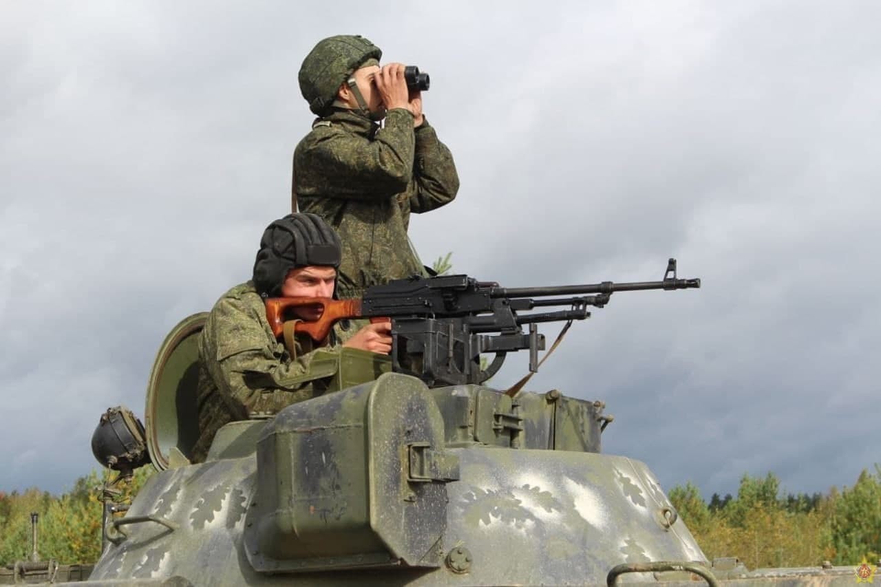 Брестские артиллеристы на полевом выходе на Гожском полигоне