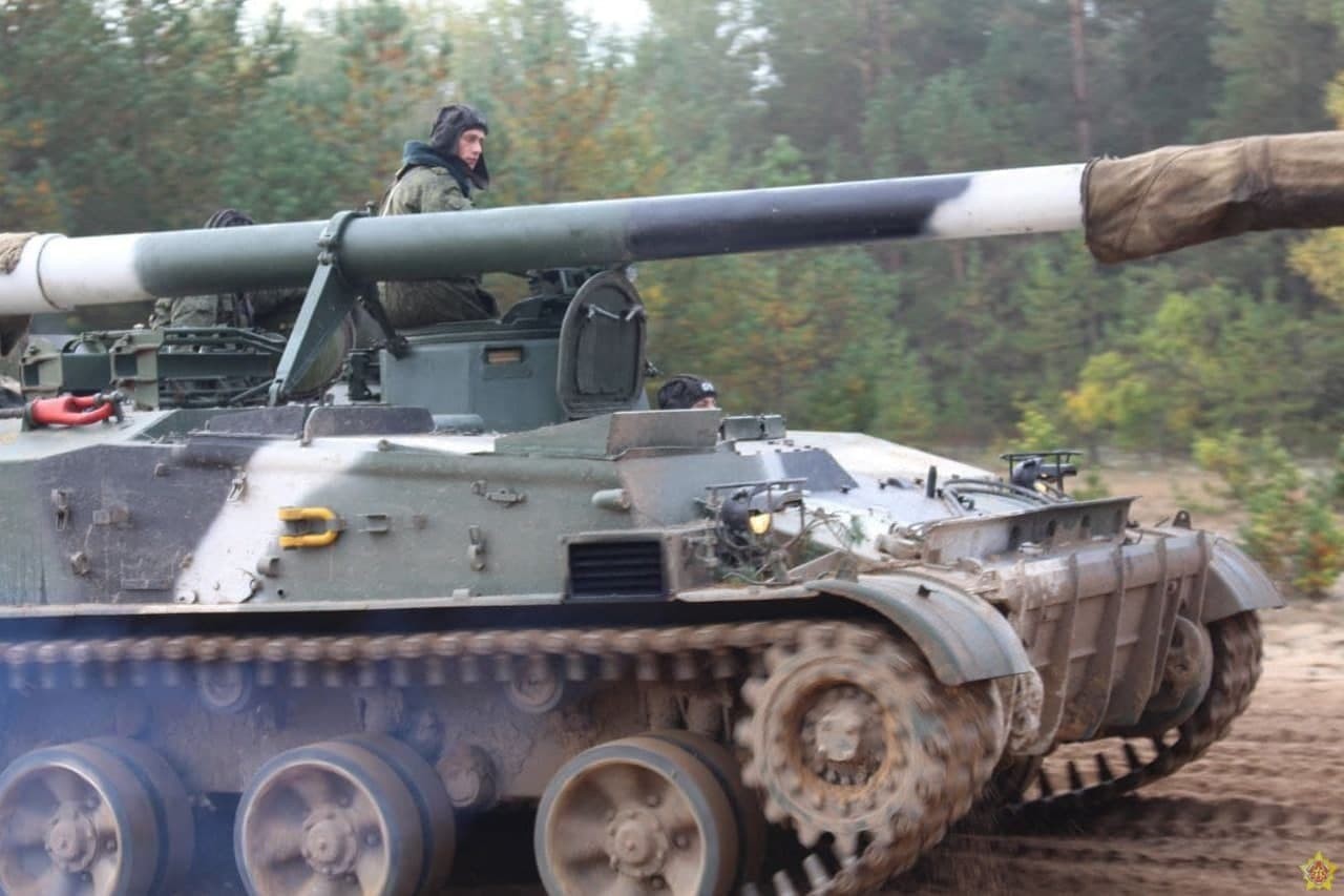 Брестские артиллеристы на полевом выходе на Гожском полигоне