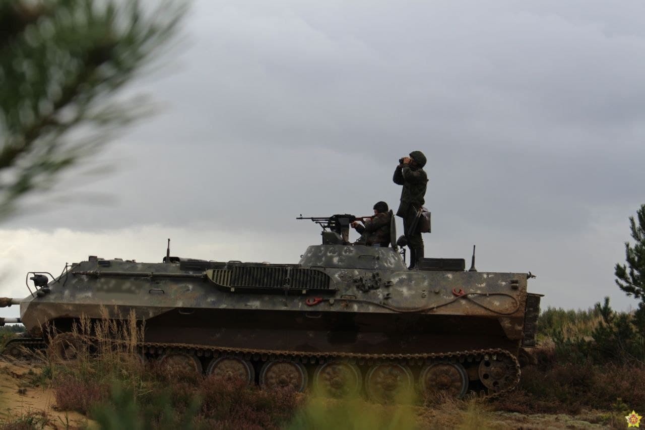 Брестские артиллеристы на полевом выходе на Гожском полигоне