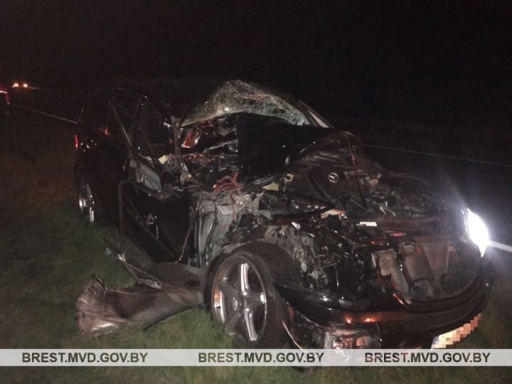 Бельгиец за рулем авто столкнулся с грузовиком в Барановичском районе