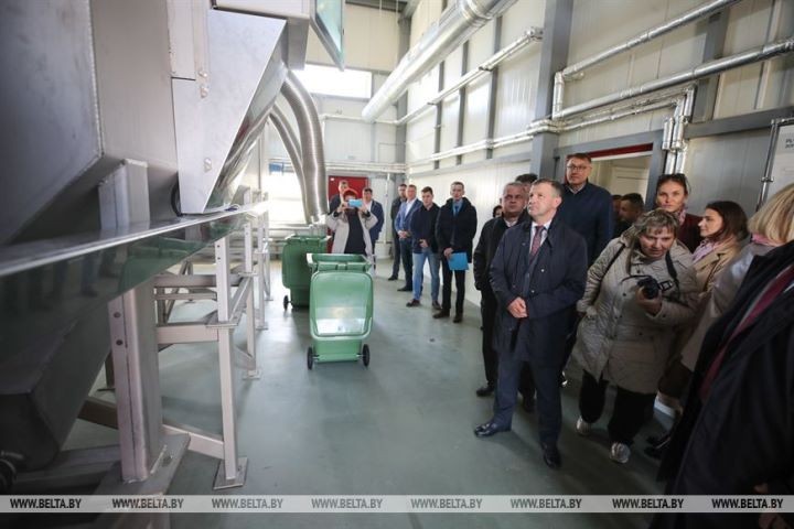 Комплекс современных очистных сооружений открыли в Жабинковском районе