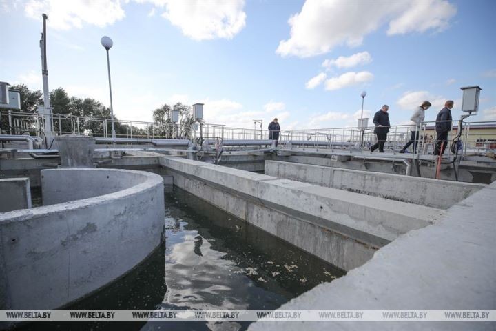 Комплекс современных очистных сооружений открыли в Жабинковском районе