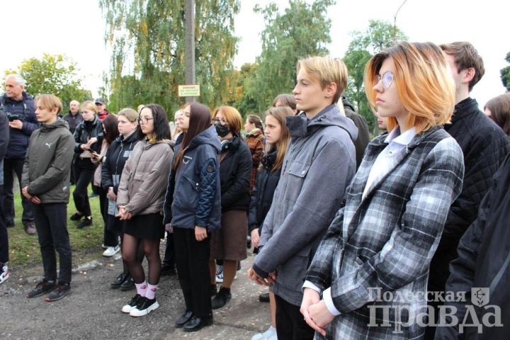 В Пинске открыли закладной камень на месте будущего памятного знака жертвам Первой мировой войны