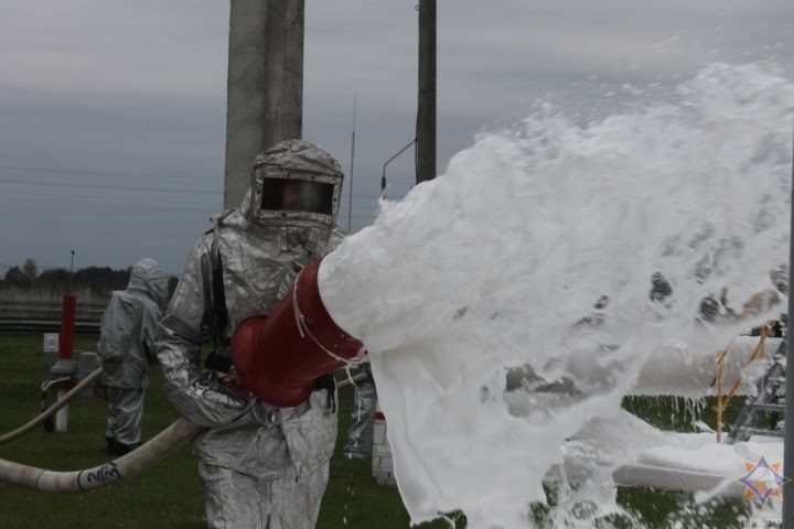 На объектах нефтеперекачивающей станции «Кобрин» проведены тренировочные тактико-специальные учения