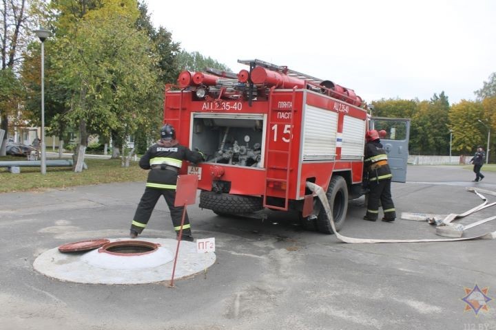 На объектах нефтеперекачивающей станции «Кобрин» проведены тренировочные тактико-специальные учения