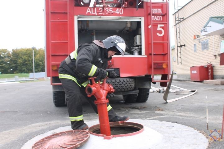 На объектах нефтеперекачивающей станции «Кобрин» проведены тренировочные тактико-специальные учения