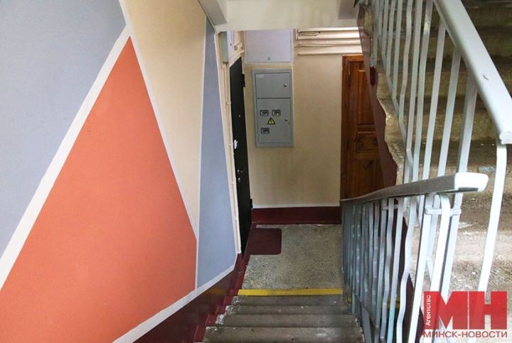 Так выглядит лучший подъезд Минска