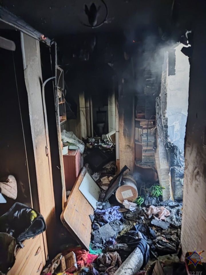 Появились подробности пожара на Московской в Бресте