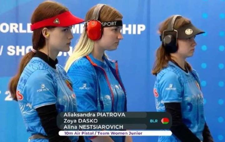 Юные брестские стрелки завоевали серебро чемпионата мира в командных соревнованиях