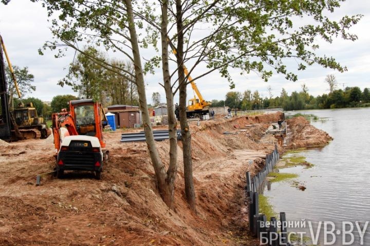 Обустройство Набережной в Бресте выходит на финишную прямую