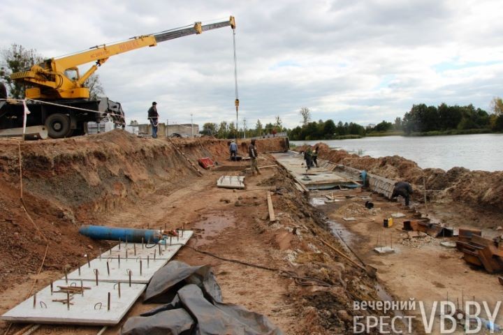 Обустройство Набережной в Бресте выходит на финишную прямую