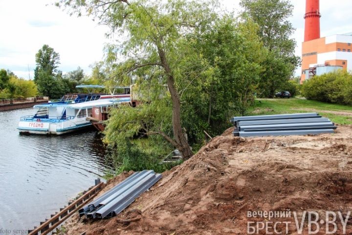 Обустройство Набережной в Бресте выходит на финишную прямую