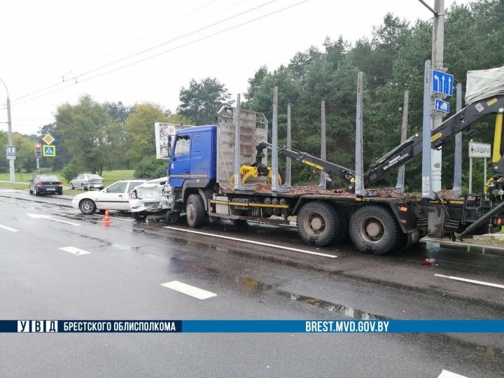 В Бресте произошло ДТП из 5 машин