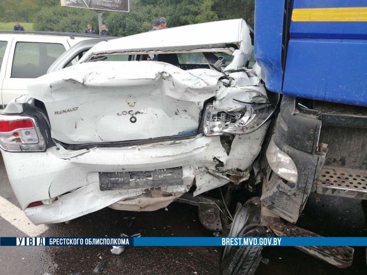 В Бресте произошло ДТП из 5 машин