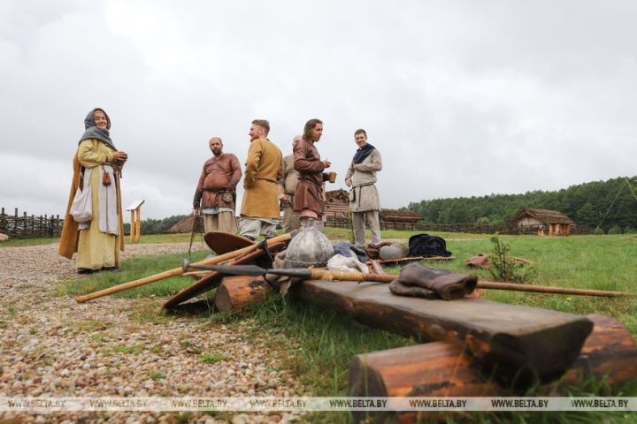 День живой археологии прошел в национальном парке «Беловежская пуща»